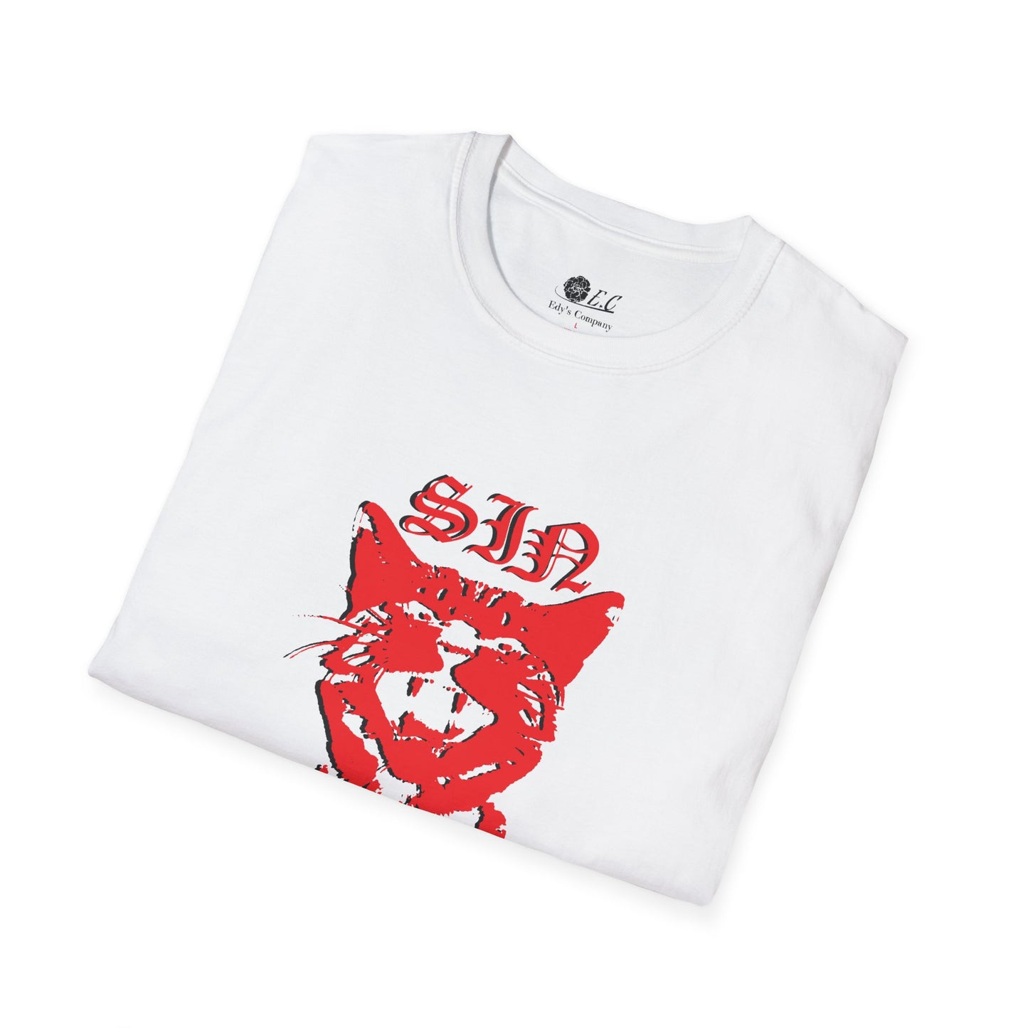 Unisex Cat Graphic T-Shirt - 'Sin Miedo' Design