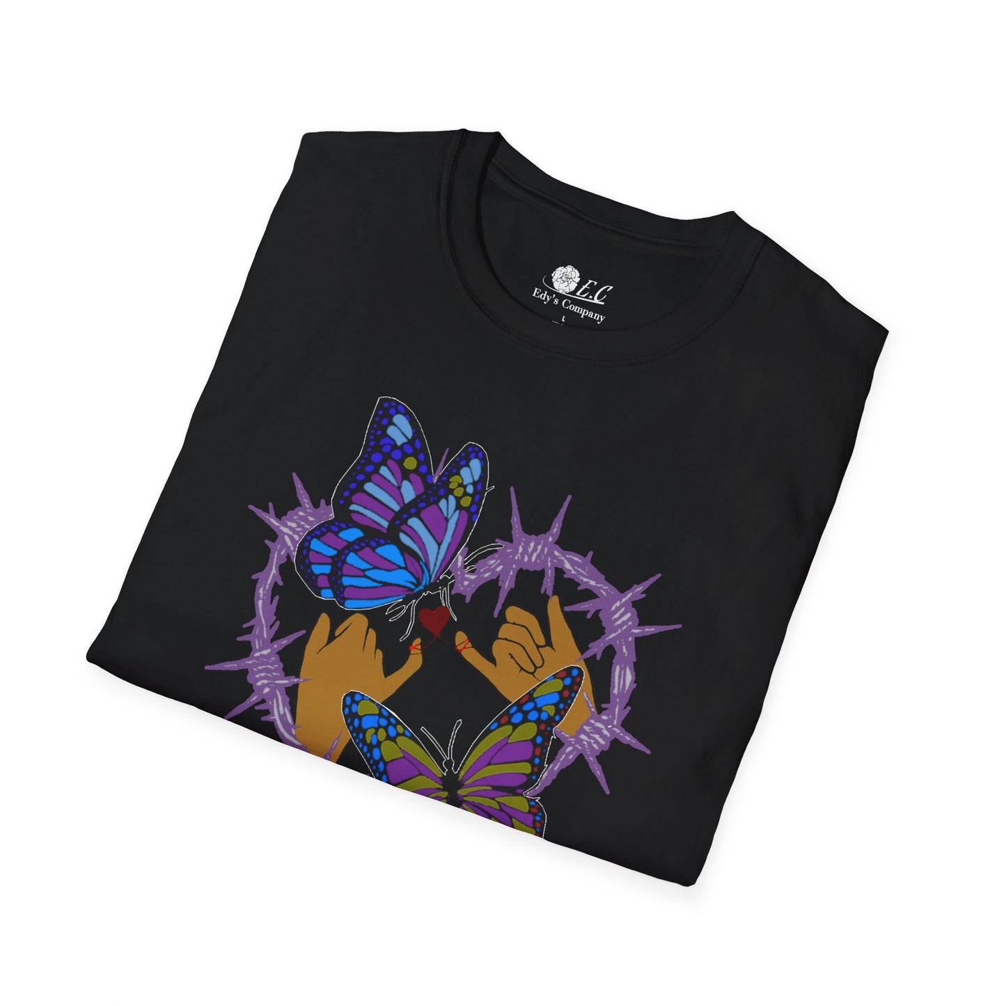Butterfly Love Unisex Softstyle T-Shirt